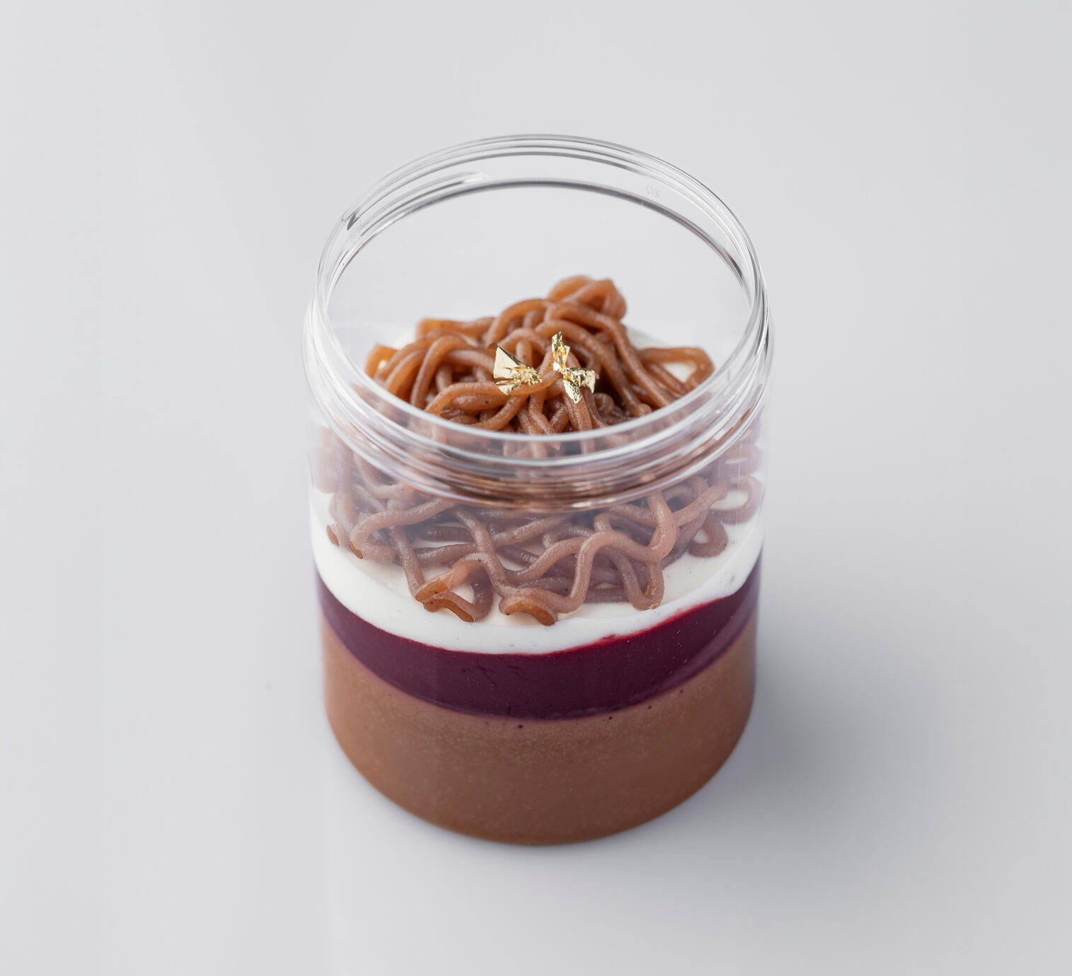 Le petit pot de ouf : Chocolat Guanaja Marron - Vanille - Griotte